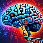 **

A vibrant, abstract depiction of a human brain overlaid with marketing symbols like logos, shopping carts, and dollar signs. Use bright colors, especially reds and blues, to represent excitement and trust. A subtle EEG graph can be incorporated in the background.

**