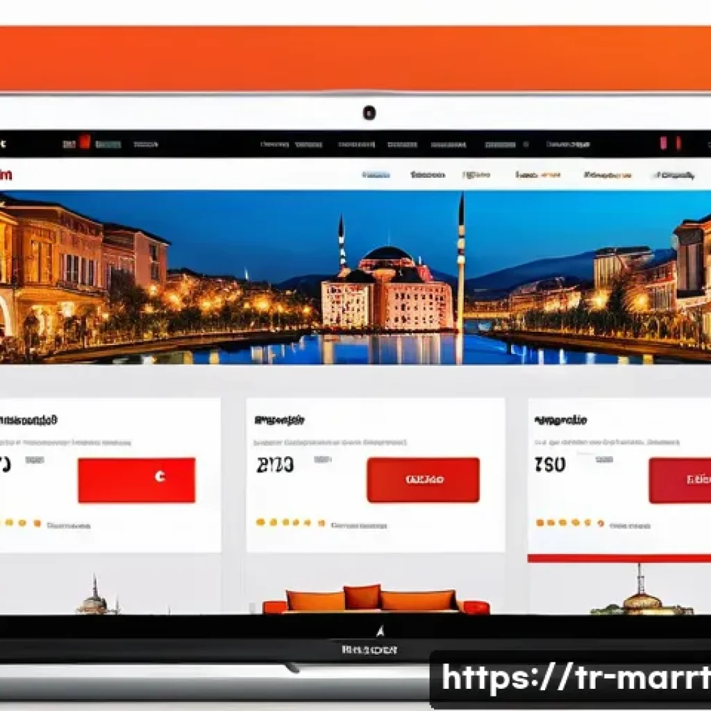 뉴로마케팅 기법을 활용한 크로스셀링 전략 - A modern Turkish e-commerce website interface showcasing personalized product recommendations for a ...